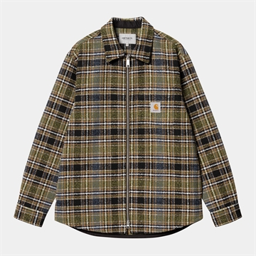 Carhartt WIP Shirt Jacket Stroy Check Black